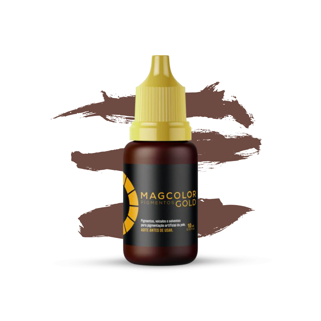 Pigmento Mag Color Gold para Micropigmentação Profissional