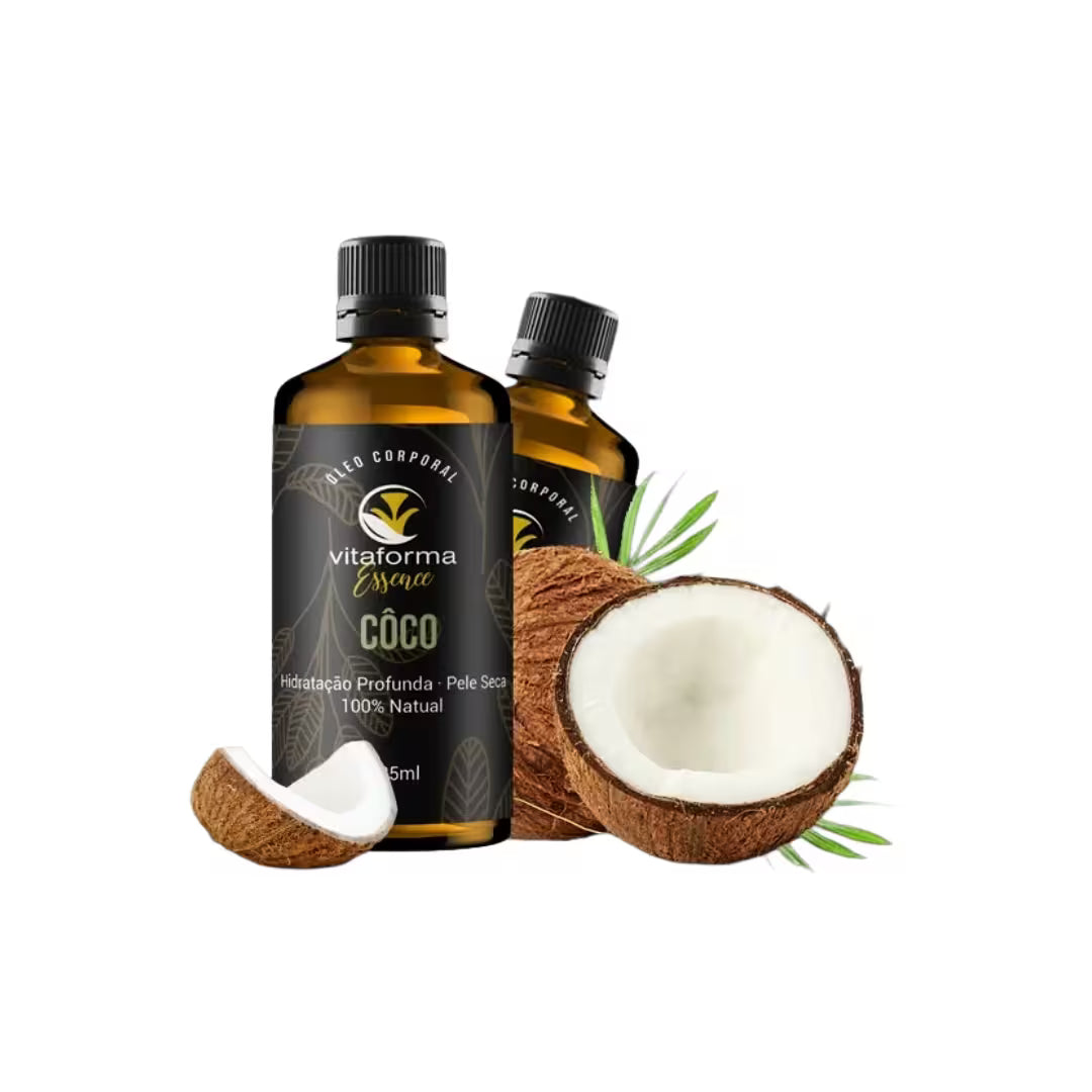 Óleo de Massagem de Coco Fracionado 100ml e 1000ml – Uso Profissional SPA