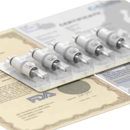 Agulhas Cartucho QUELLE RL 0.30mm para Micropigmentação e Tatt - VitaShops