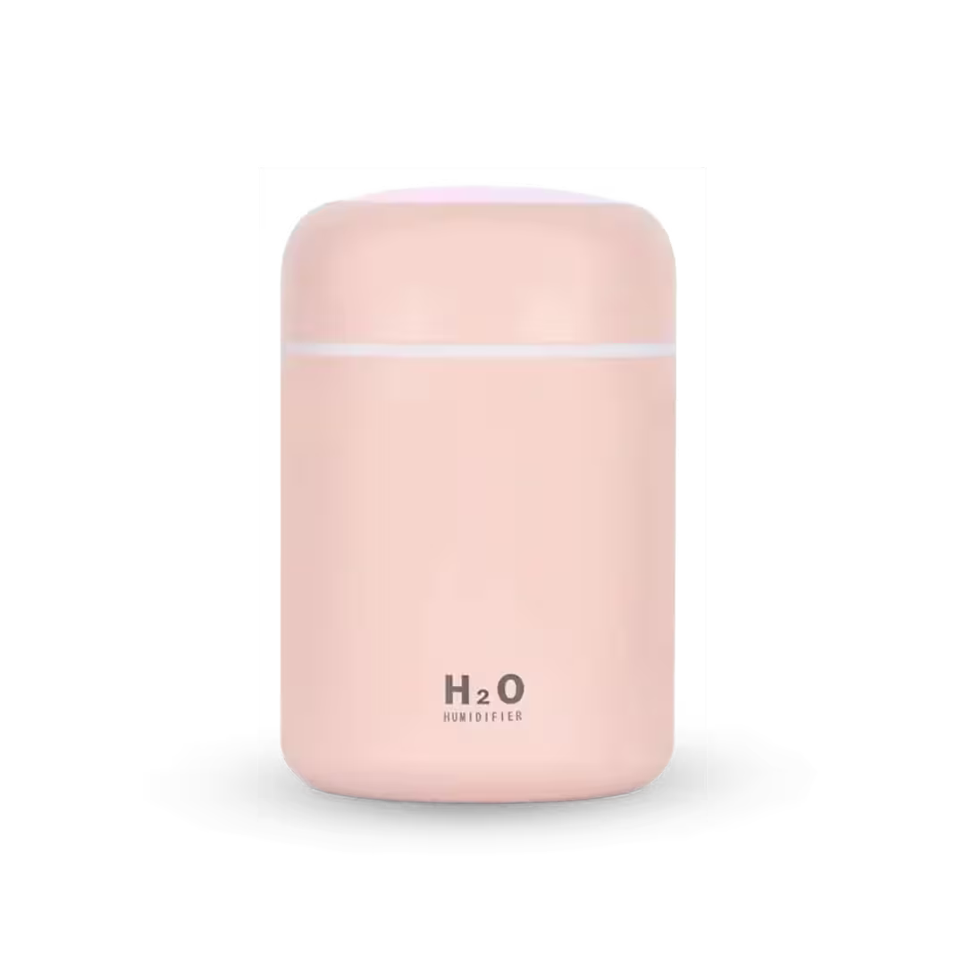 Difusor de Aromas Ultrassônico USB Portátil com LED Colorido