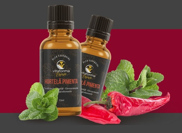 Óleo Essencial Hortelã Pimenta - 10ml