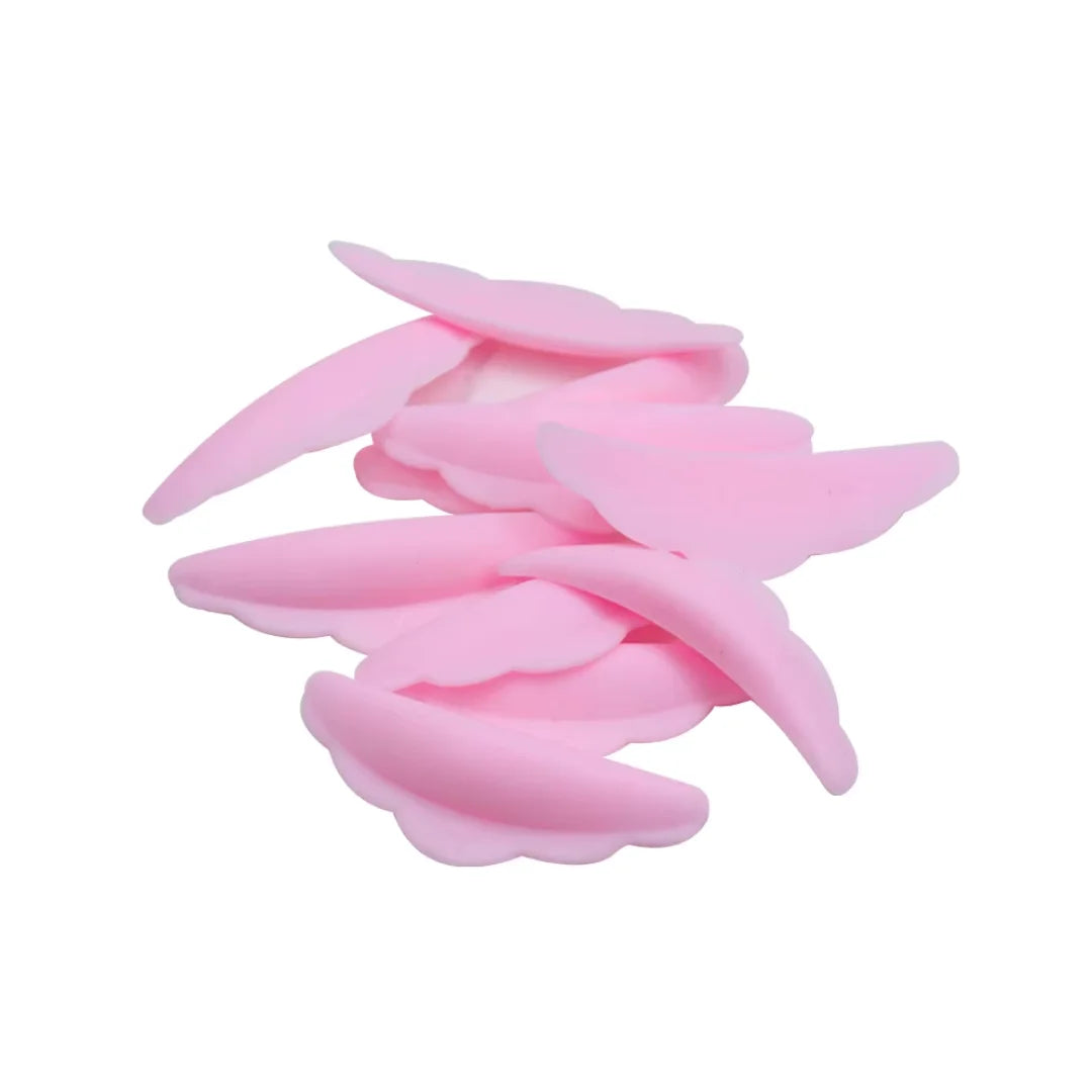 Pads de silicone para lash lift em diferentes tamanhos com caixa acrílica