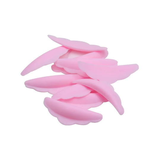Pads de silicone para lash lift em diferentes tamanhos com caixa acrílica