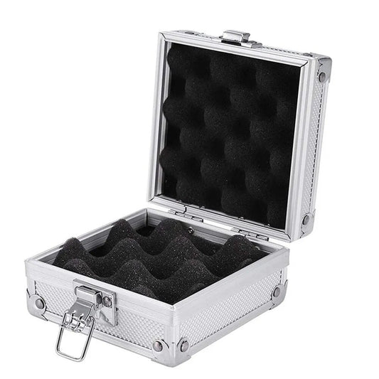 Profession Tattoo Box Multi-Function Tattoo Kit Carrying Case Machine Storage Box Lock Aluminum Makeup Travel Carry Box Supply