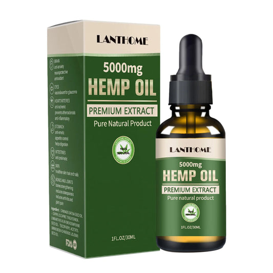 Cannabis Essential Oil Effective Quality Extraction Essential Oil for Anti-Anxiety Better Sleep and Pains Relief